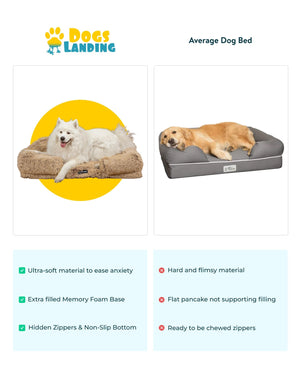 Dogslanding™ Calming Sofa (Memory Foam) - HPBS