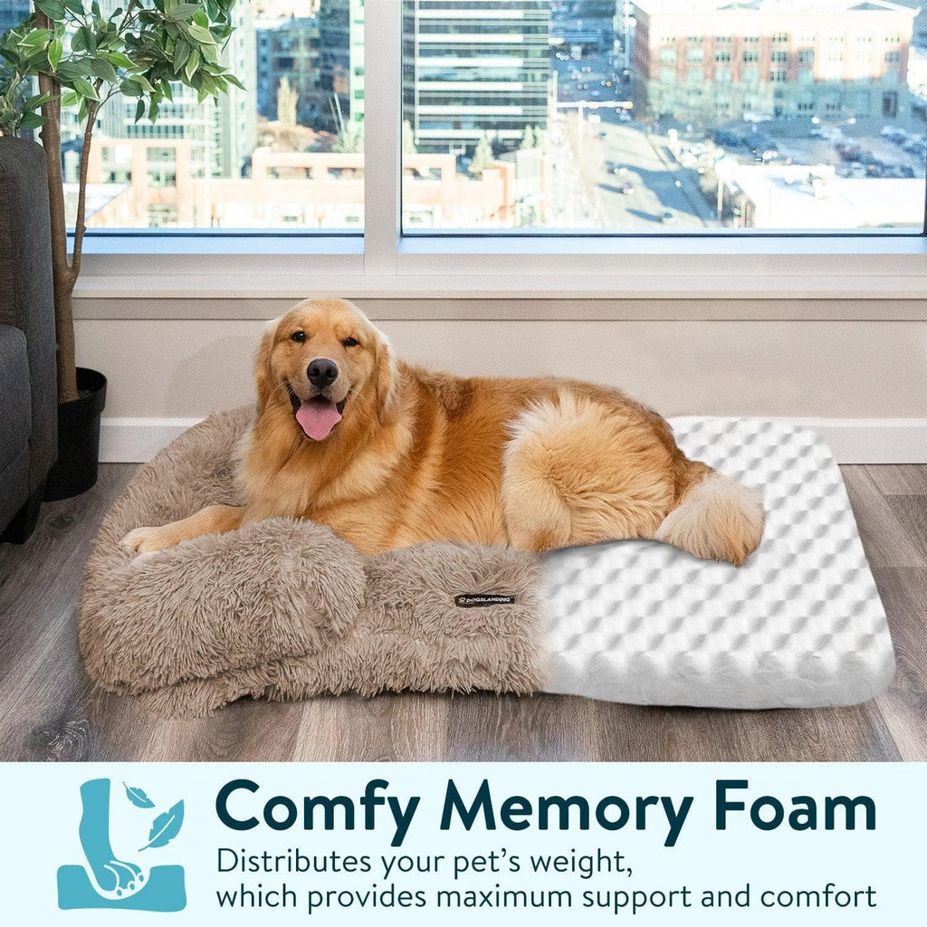 Memory Foam Dog Mattress, bed, CUT TO SIZE, comfy foam for your